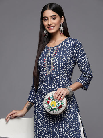 Buy KSUT(House of Varanga) Floral Printed Angrakha Neckline Kurta Paired  With Printed Gathered Palazzo Online at Best Prices in India - JioMart.